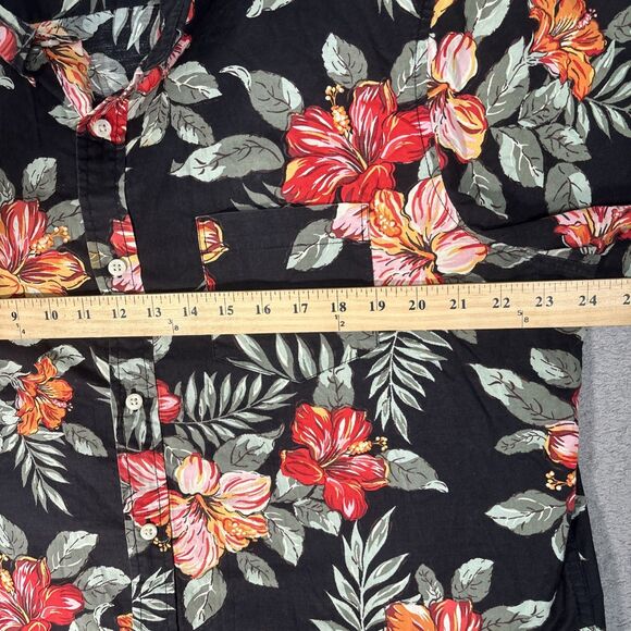 Denim & Supply Ralph Lauren Button Down Shirt Men’s XL Floral Hawaiian Cotton - Picture 8 of 13
